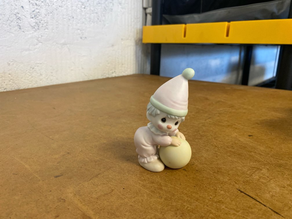 1984 Precious Moments Clown Figurine