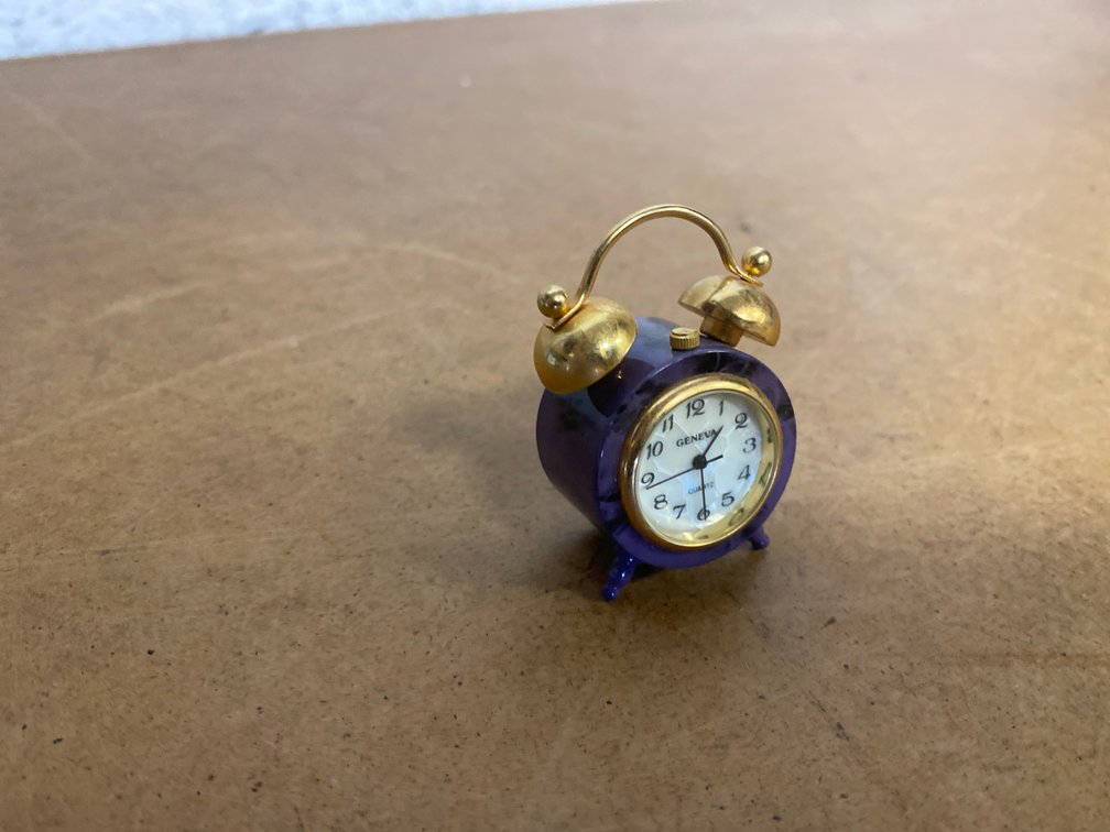Geneva Miniature Alarm Clock