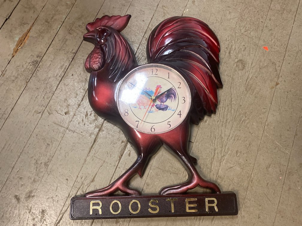Rooster Kitchen Wall Clock