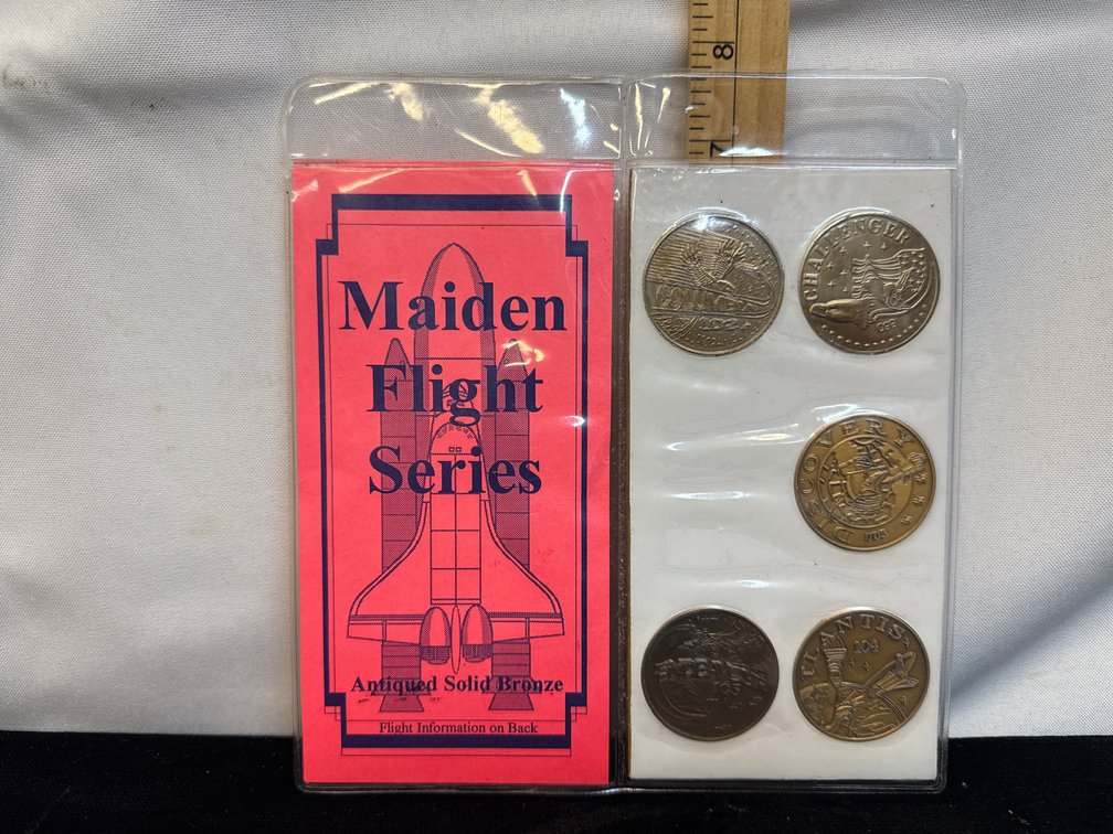NASA Maiden Voyage Coins