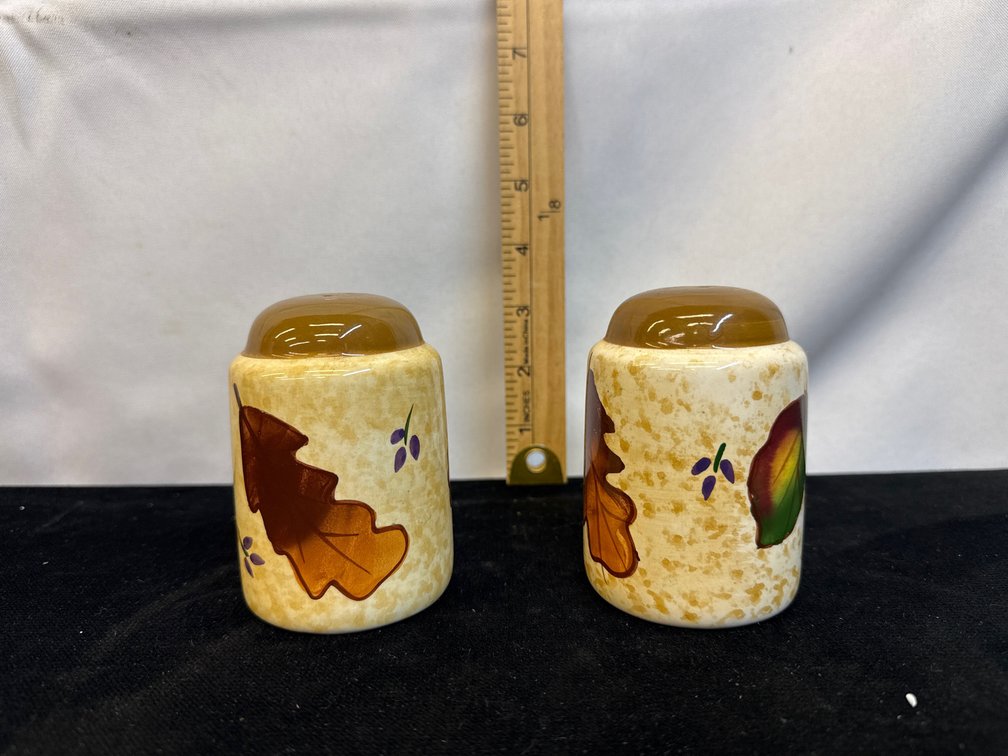 Autumn Salt & Pepper Shakers