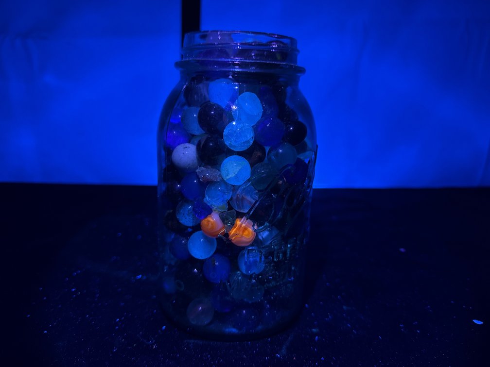 Ball Jar Full of Marbles