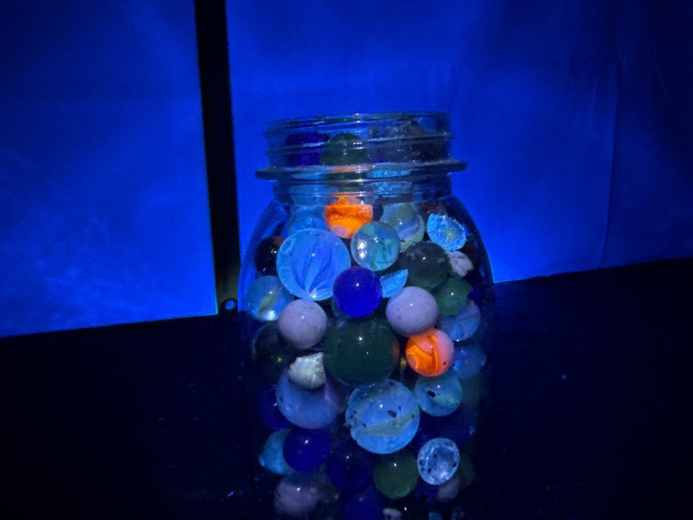 Ball Jar Full of Marbles