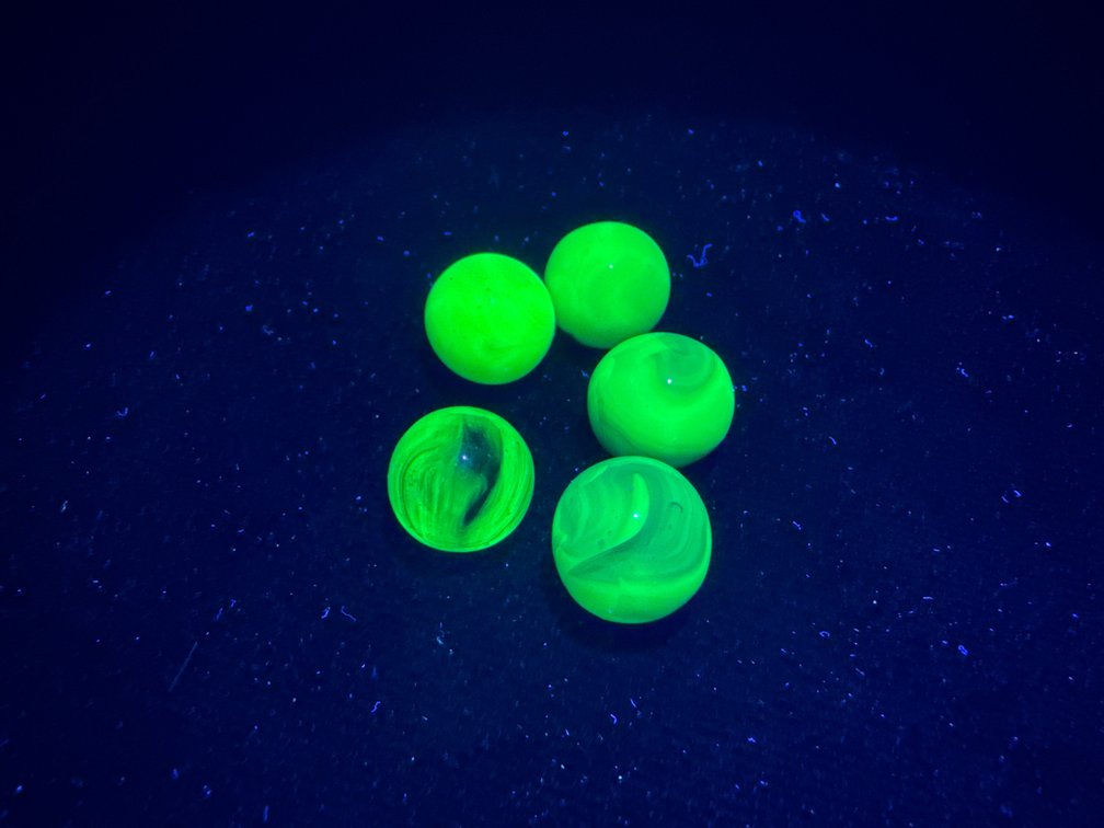 UV Reactive Marbles