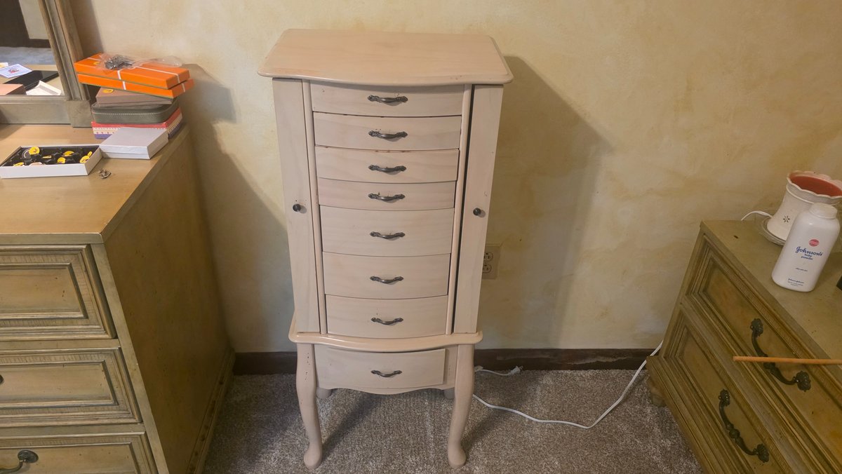 Jewelry Armoire w/Contents