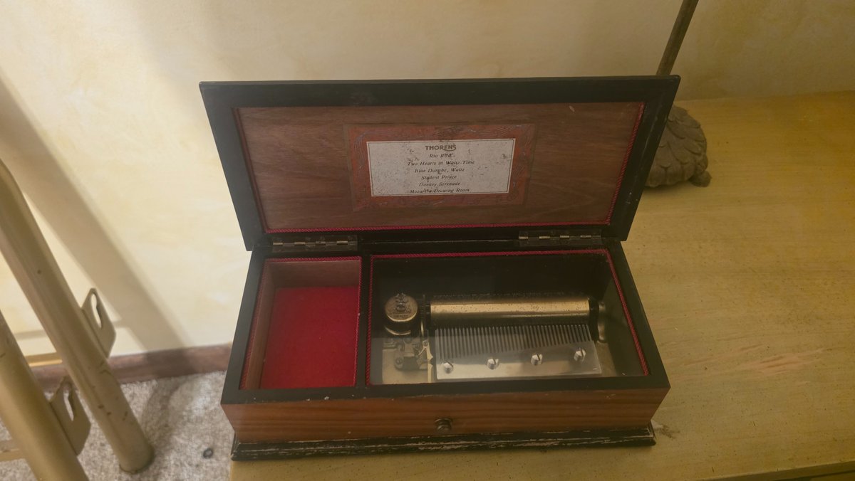 Thorens Swiss Cylinder Music Box