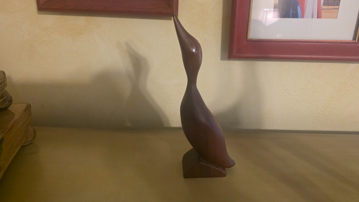 Carved Bird Sculpture