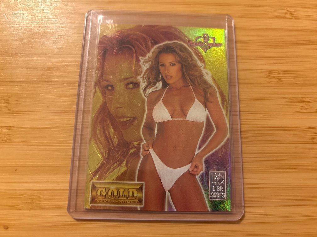 Jennifer Corlis 1 GR Silver Benchwarmer Card