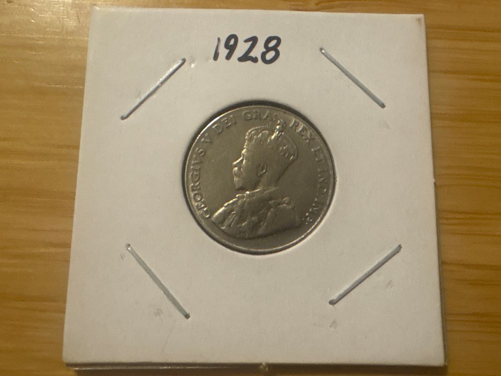 1928 Canada 5 Cent