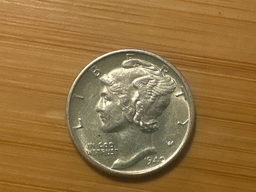 1940 Mercury Dime (Silver)