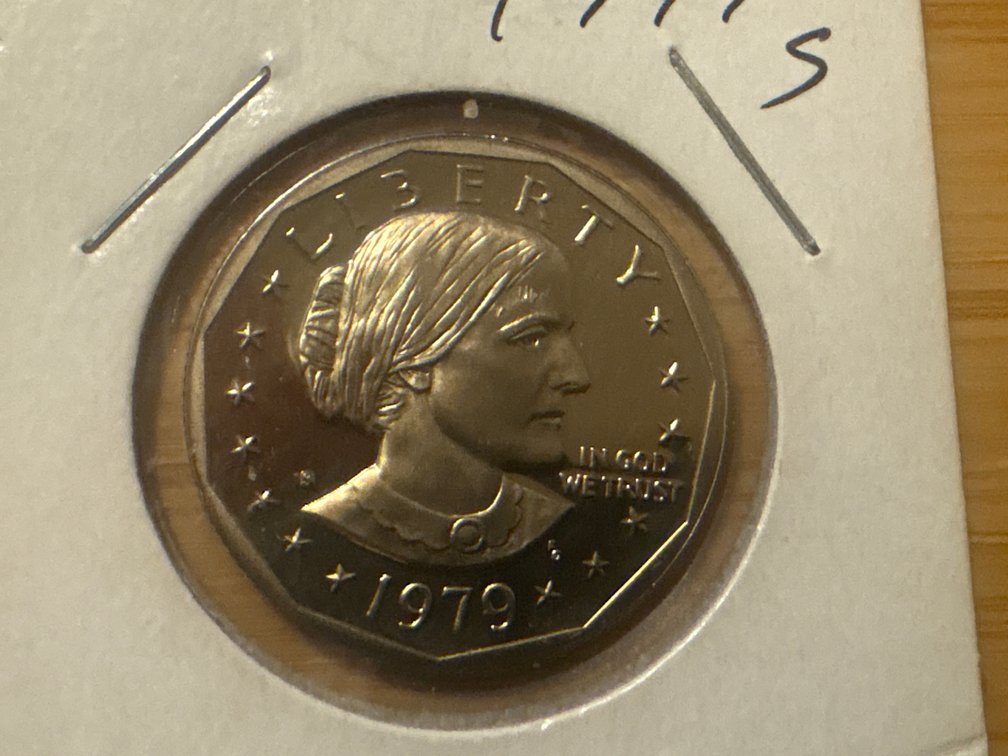 1979 Susan B Anthony Dollar