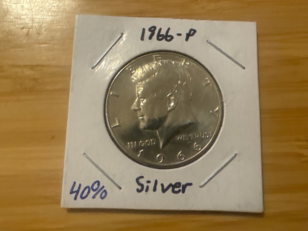 Silver Kennedy Half-Dollars