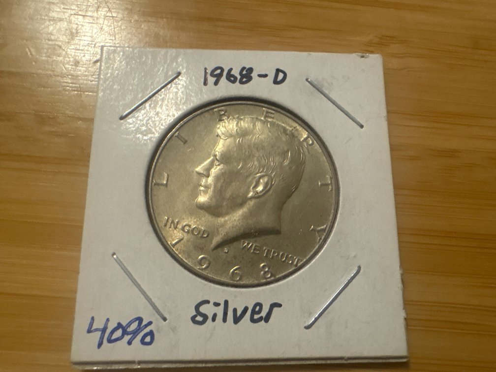 Silver Kennedy Half-Dollar