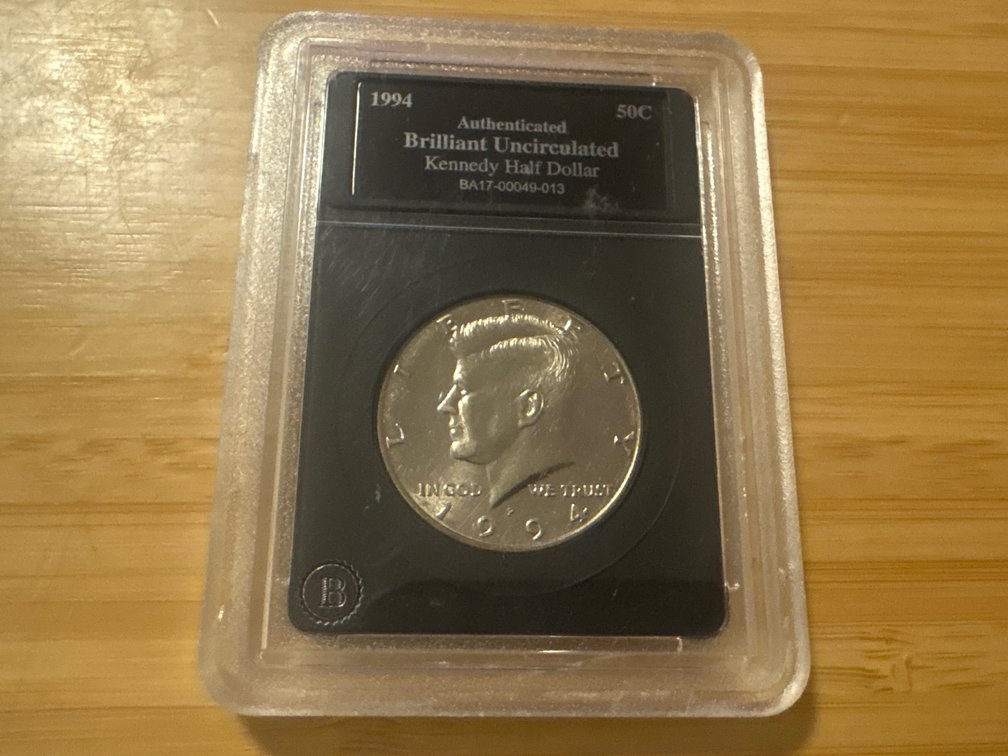 1994 Graded Kennedy Half Dollar
