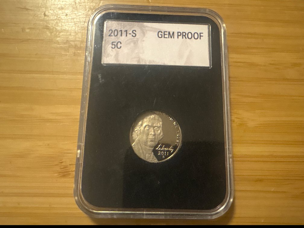 2011 Gem Proof Nickel