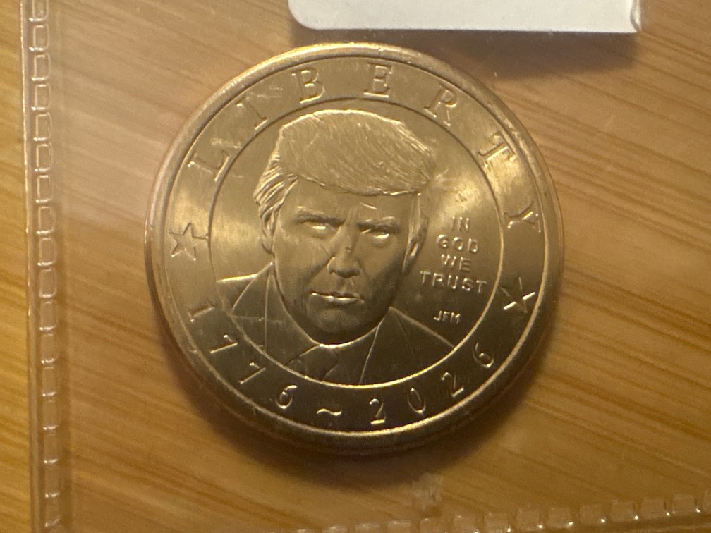 2026 Semiquincentennial Donald Trump Dollar