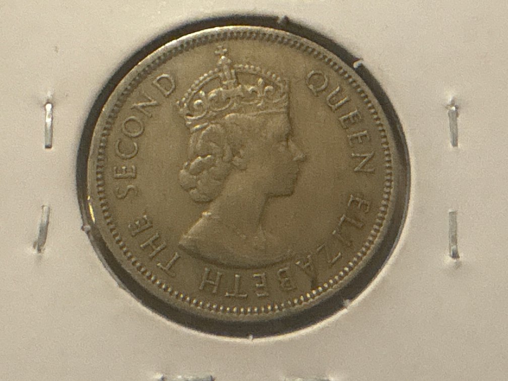 1967 Hong Kong Half Dollar