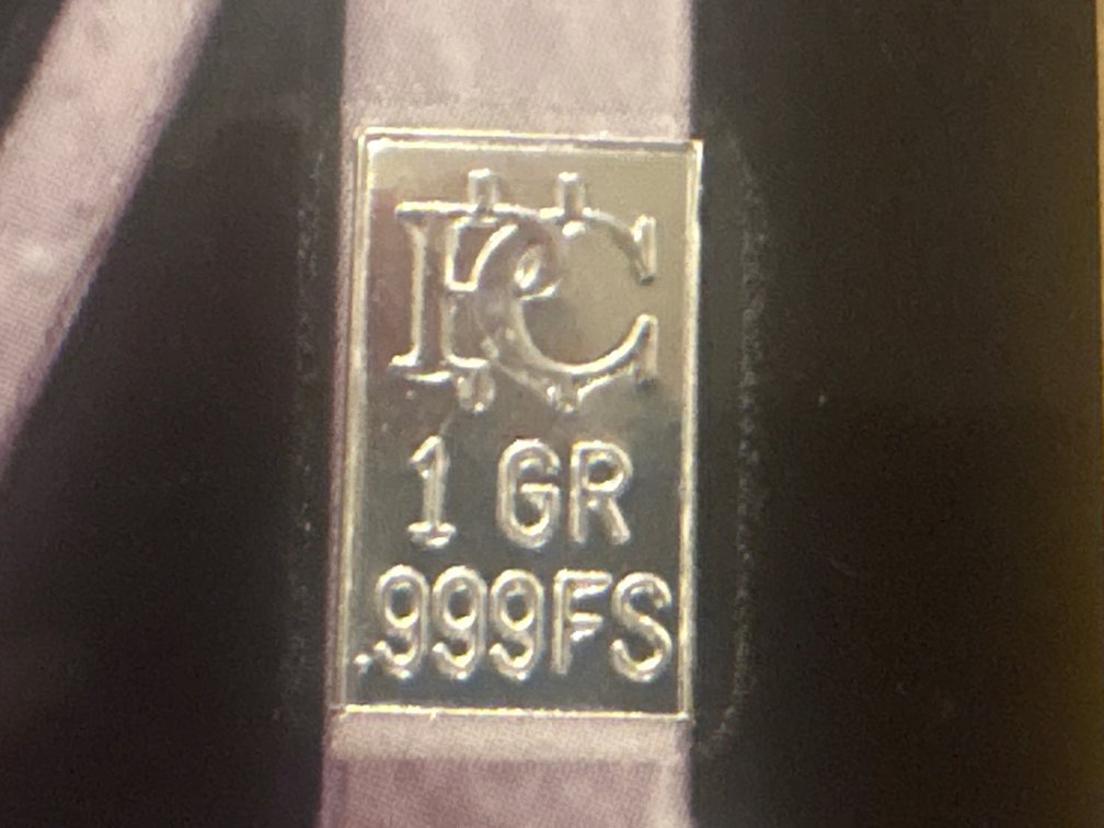 1 GR Of Silver