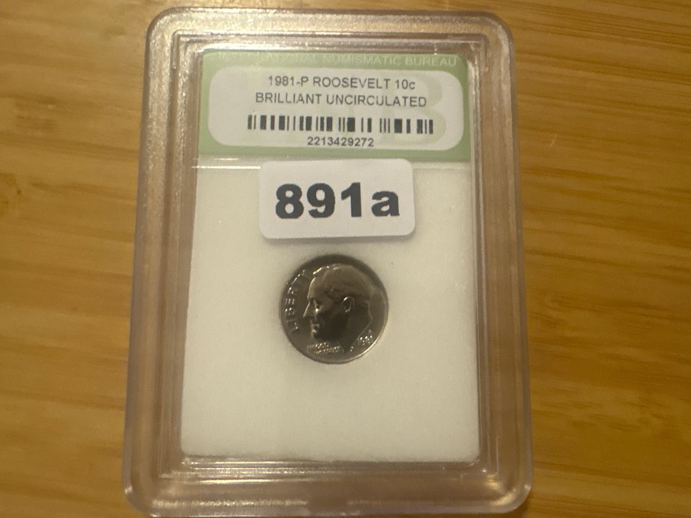 1981 Uncirculated Dime