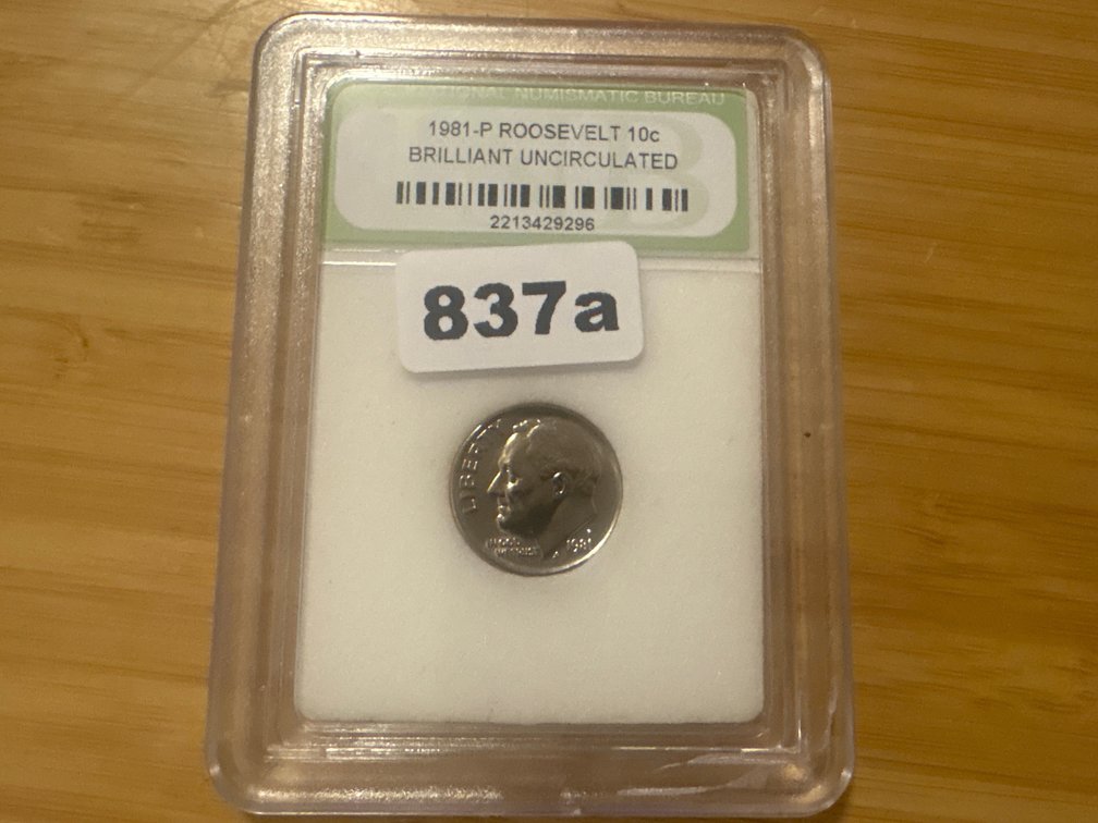 1981 Uncirculated Dime