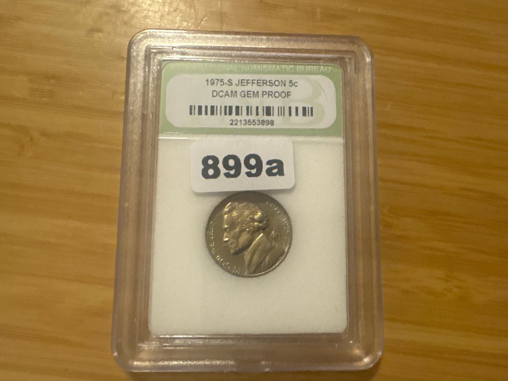 1975 Gem Proof Nickel