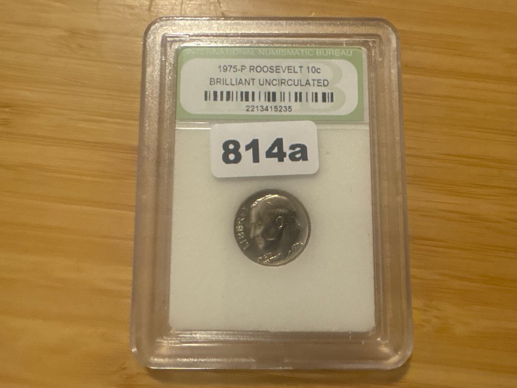 1975 Uncirculated Roosevelt Dime