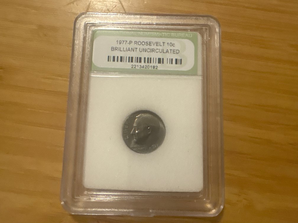 1977 Uncirculated Dime