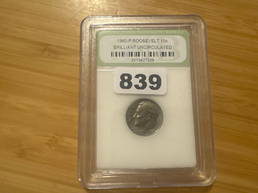 1980 Uncirculated Dime