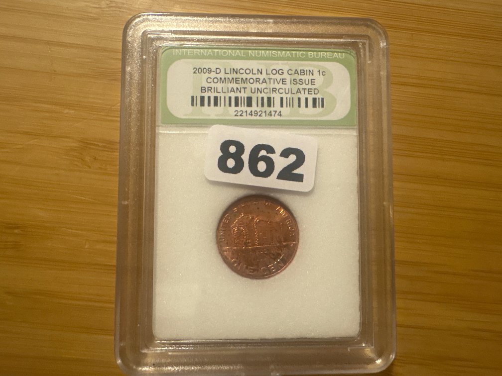 2009 Uncirculated Log Cabin Penny