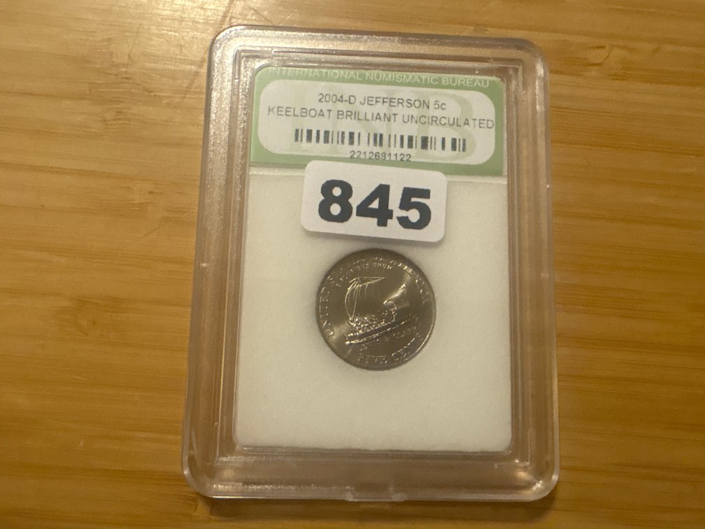 2004 Uncirculated Keel Boat Nickel