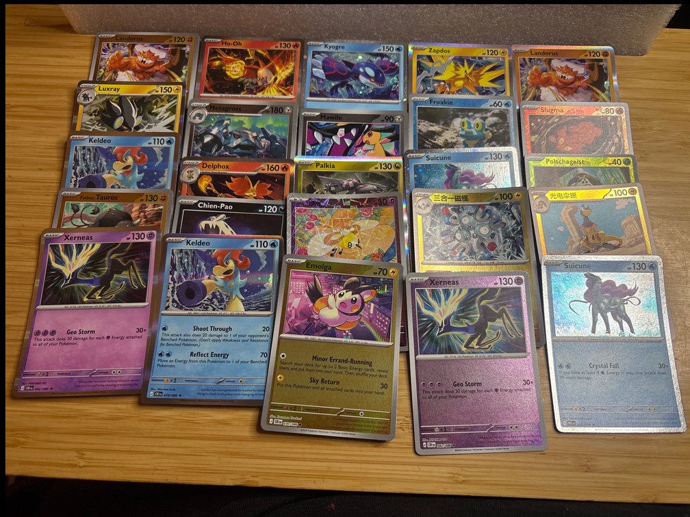 Misc. Holo Pokemon Cards