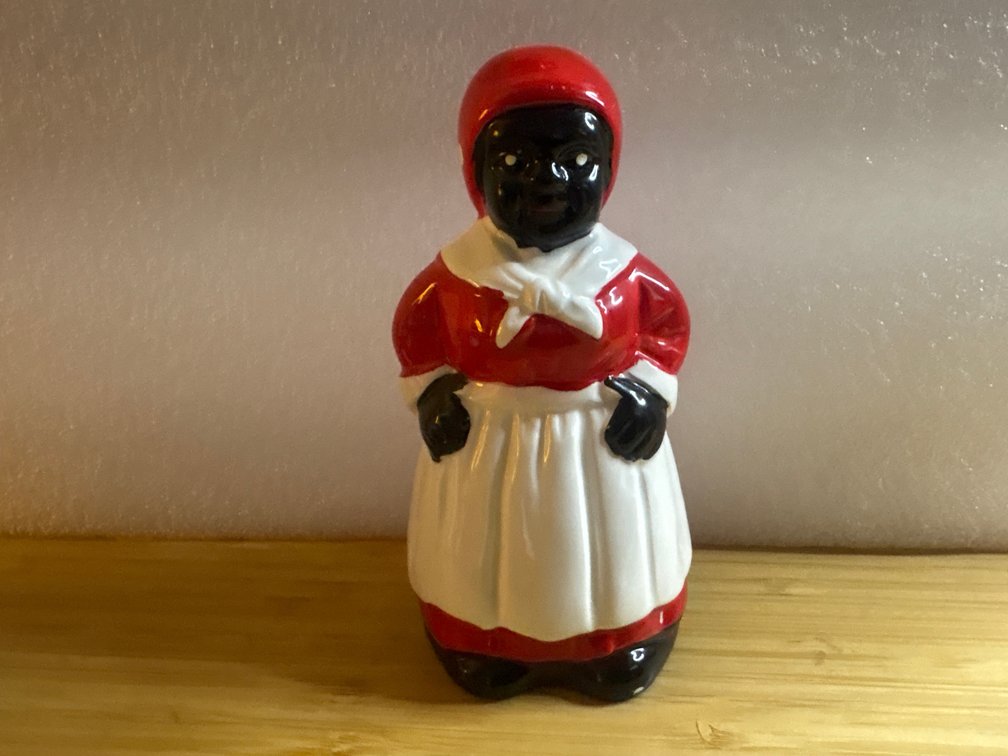 Black Americana Mammy Ceramic Larger Bell