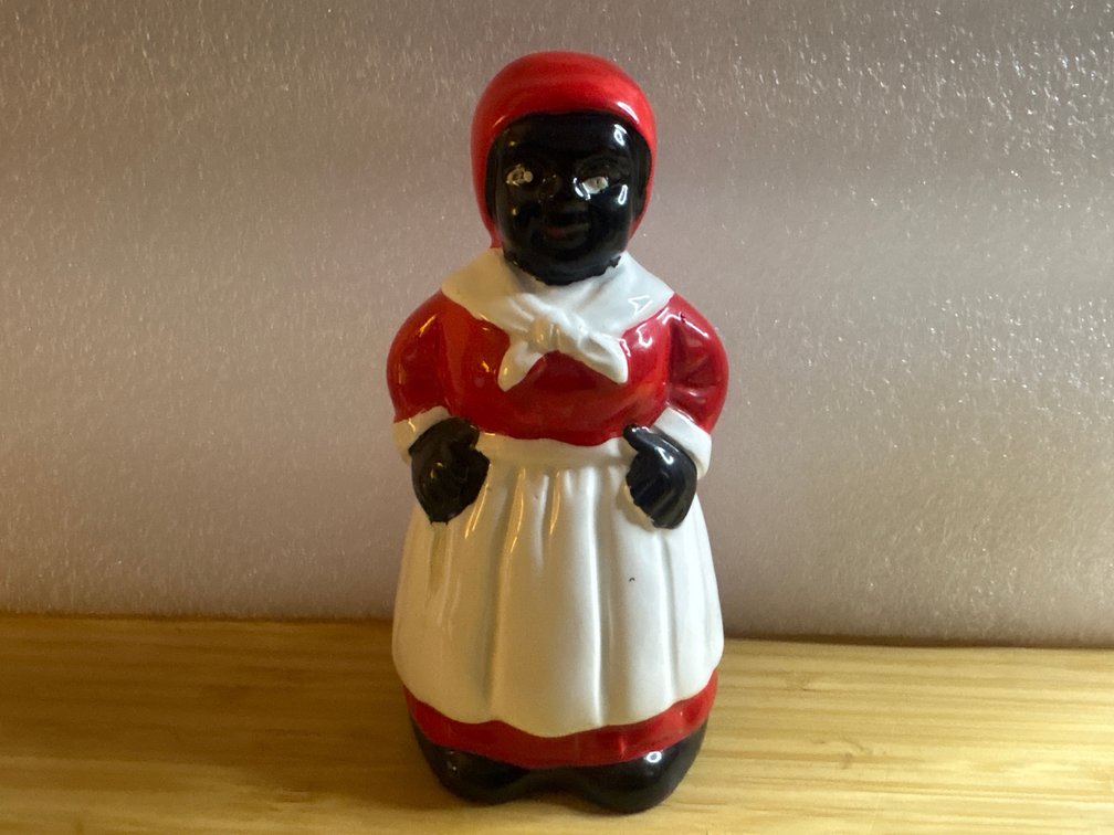 Black Americana Mammy Ceramic Larger Bell