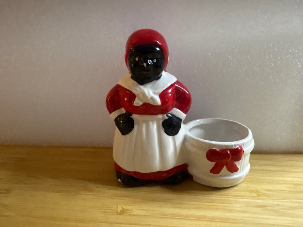 Black Americana Mammy Toothpick Holder