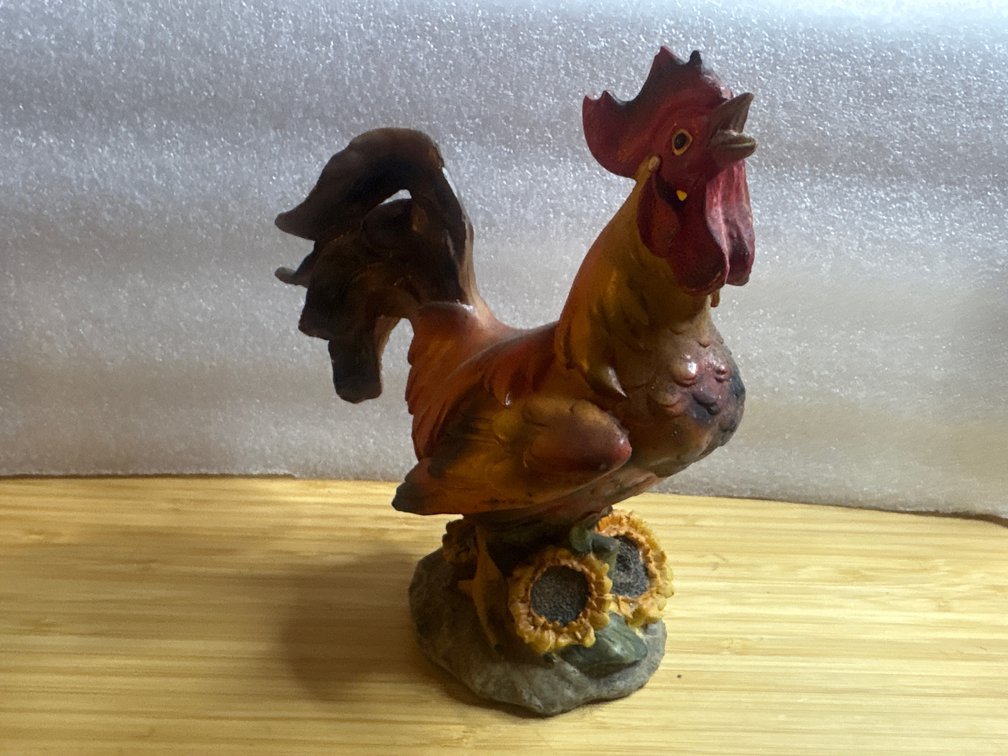 Rooster Figurine