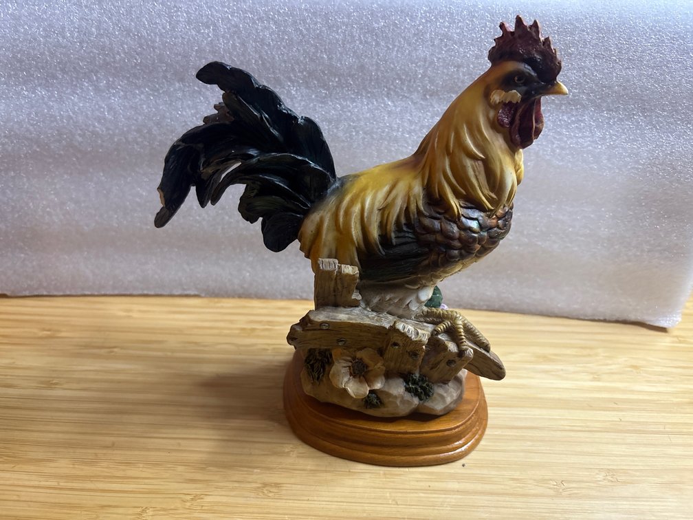 Rooster Figurine