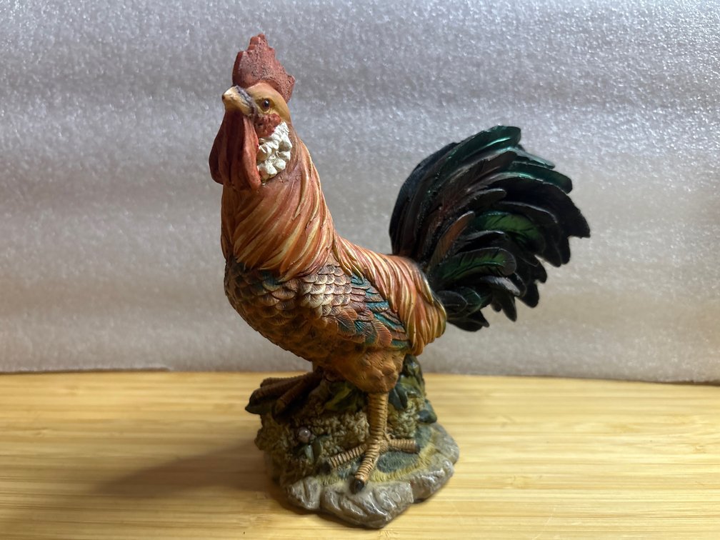Rooster Figurine
