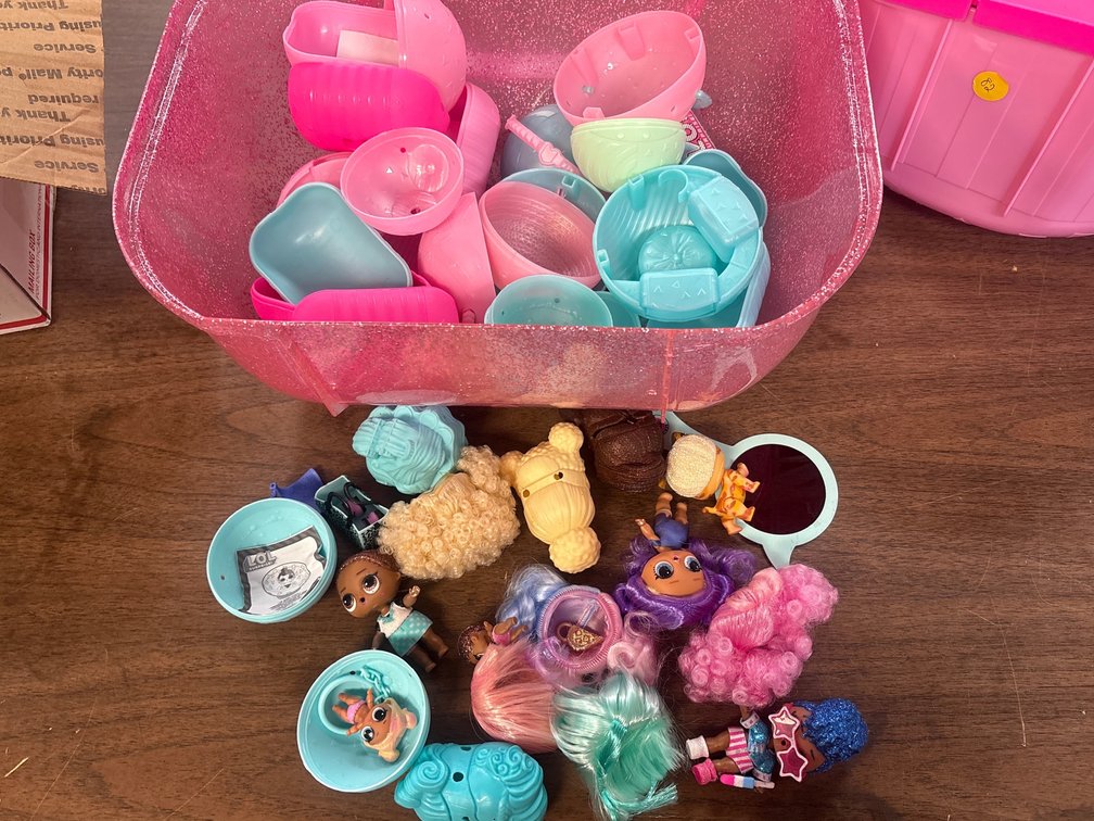 Pink Carry Case w/LOL Surprise! Items