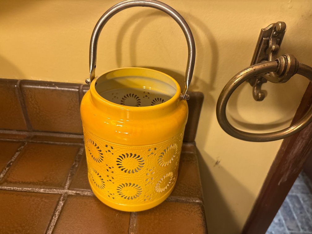 Yellow Decorative Candle Lantern