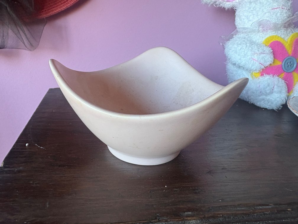 MCM Swooping Triangular Bowl