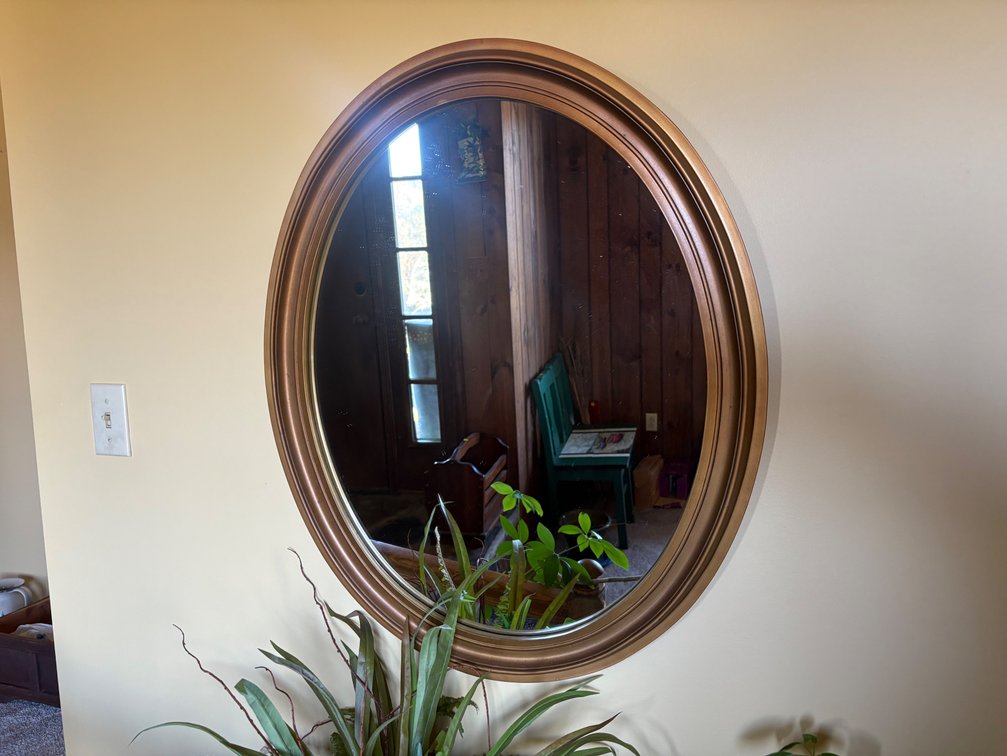 Oval Wall Mirror