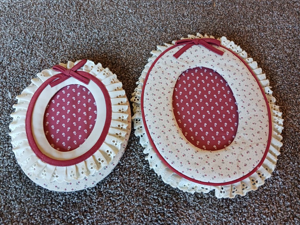 1980s Padded Picture Frames