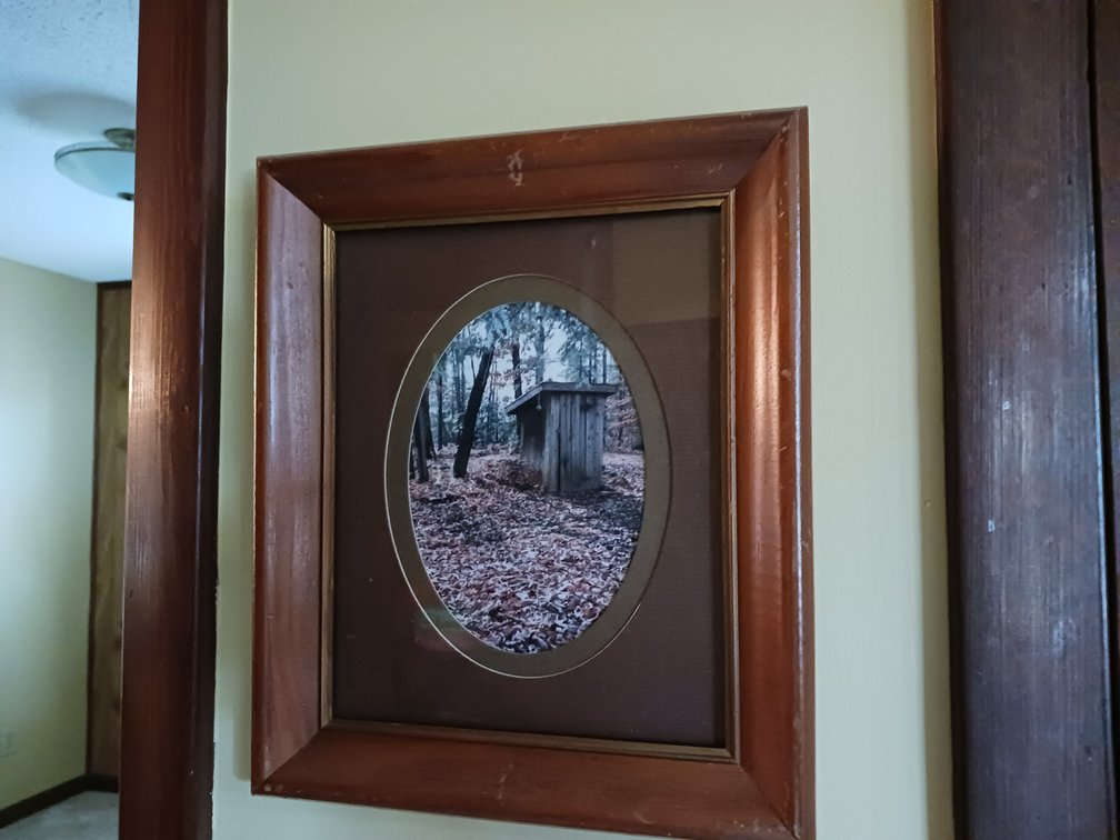 Outhouse Framed Artwork