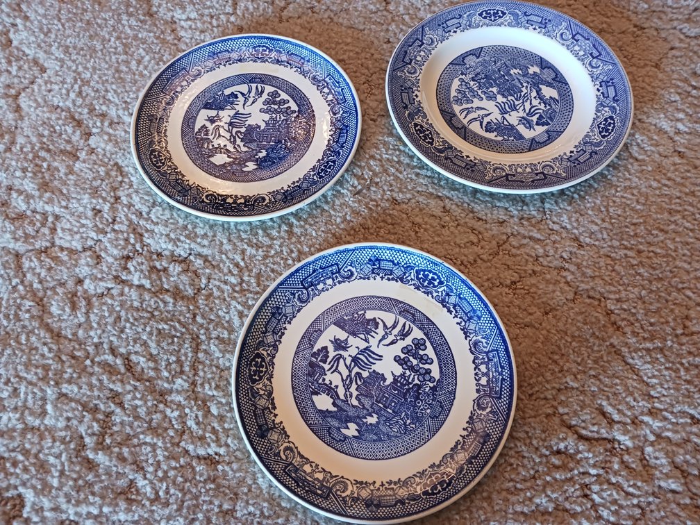 Blue Willow Plates