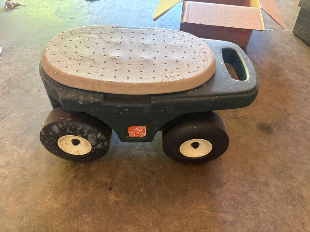 Step2 Garden Stool & Storage Cart
