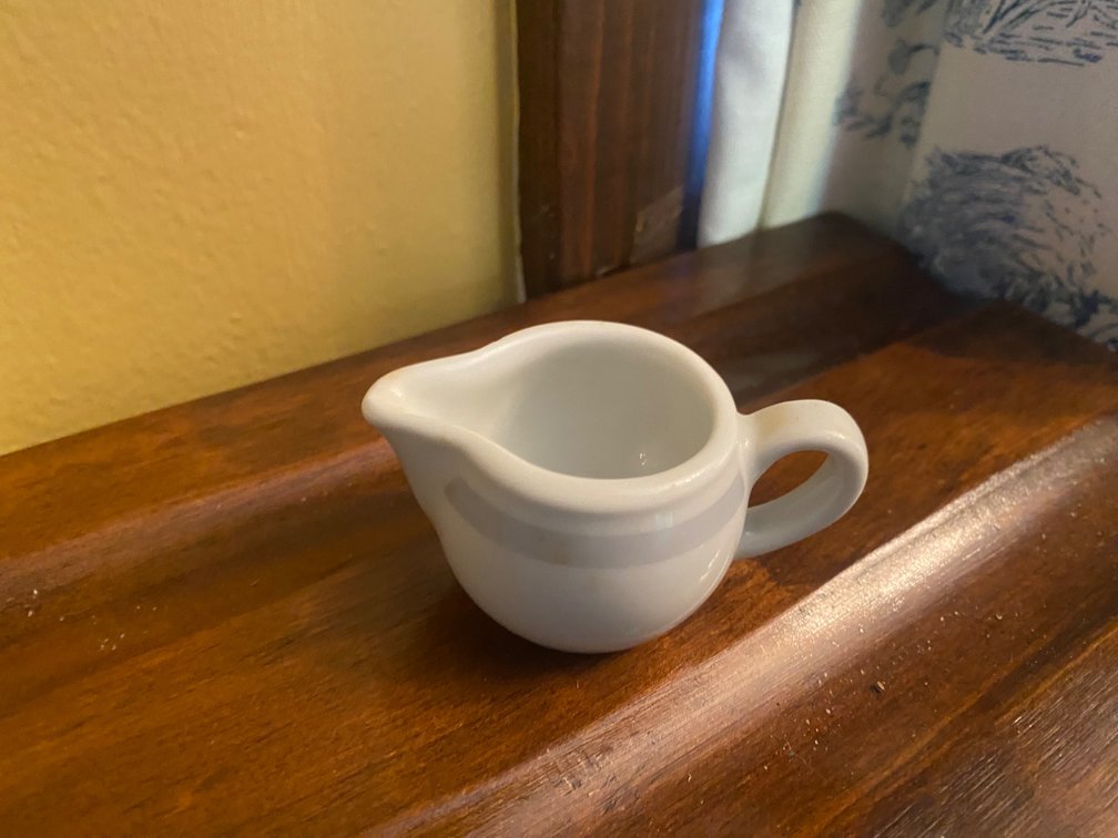 Miniature Ceramic Individual Creamer