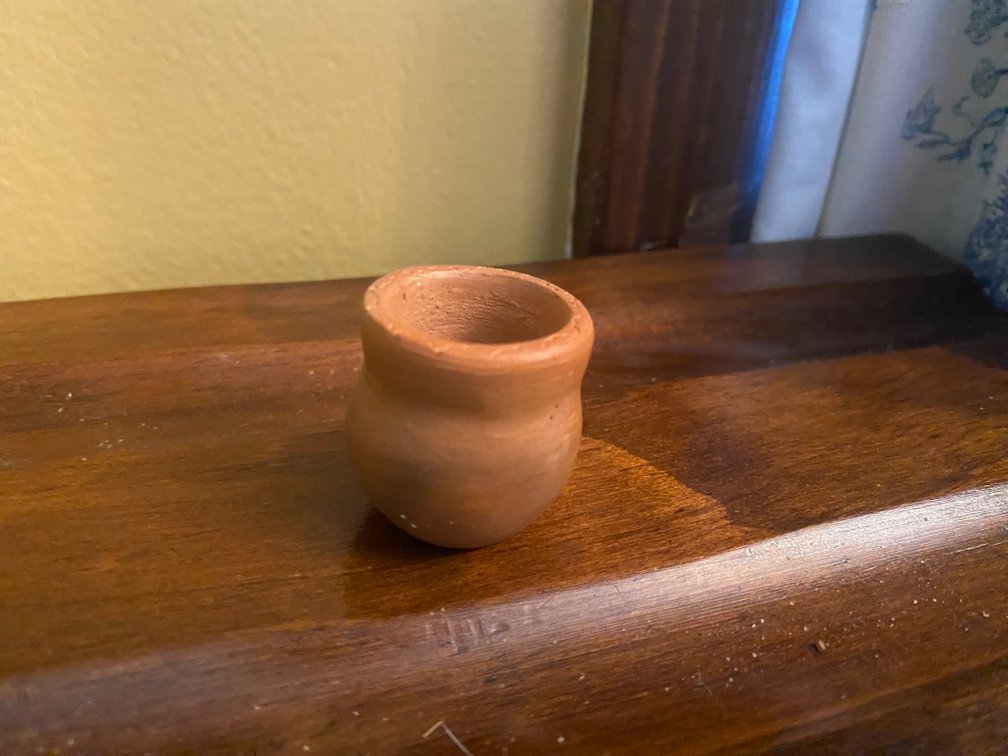 Miniature Terracotta Clay Pot