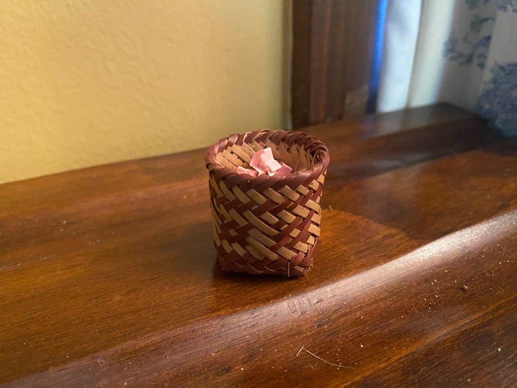 Small Hand-Woven Basket