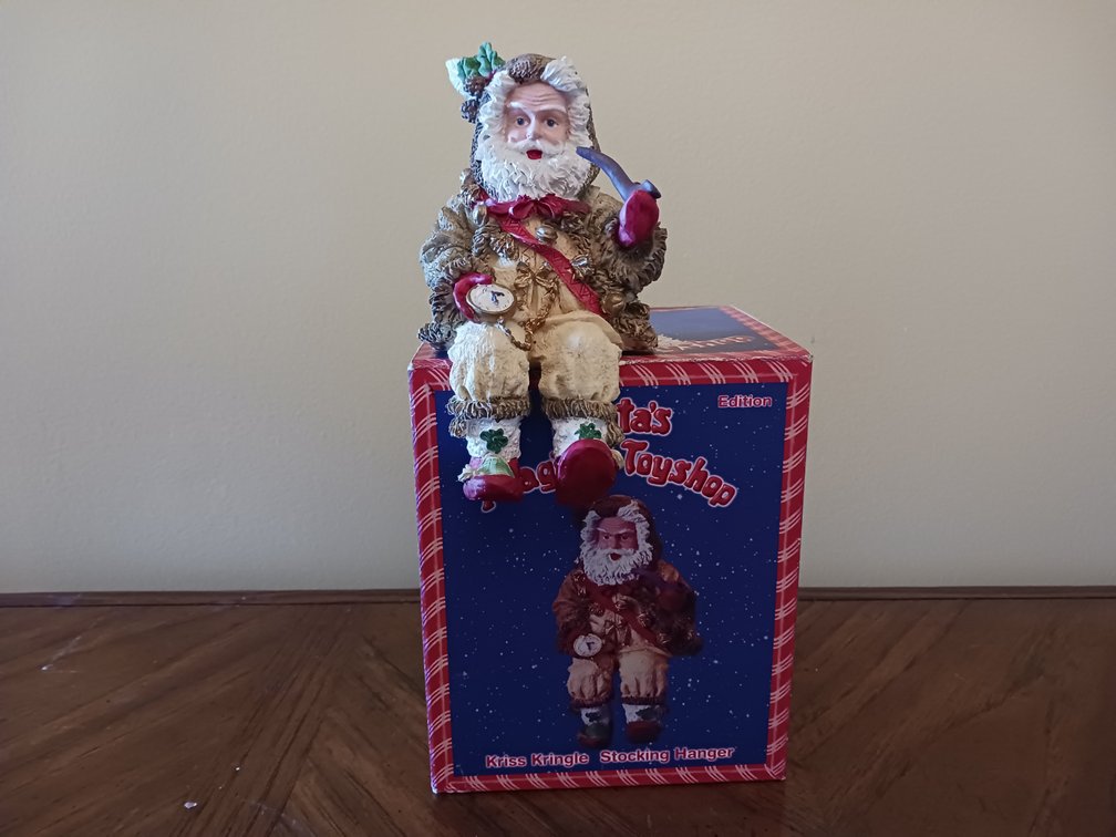 Santa's Magical Toyshop Kriss Kringle Stocking Hanger