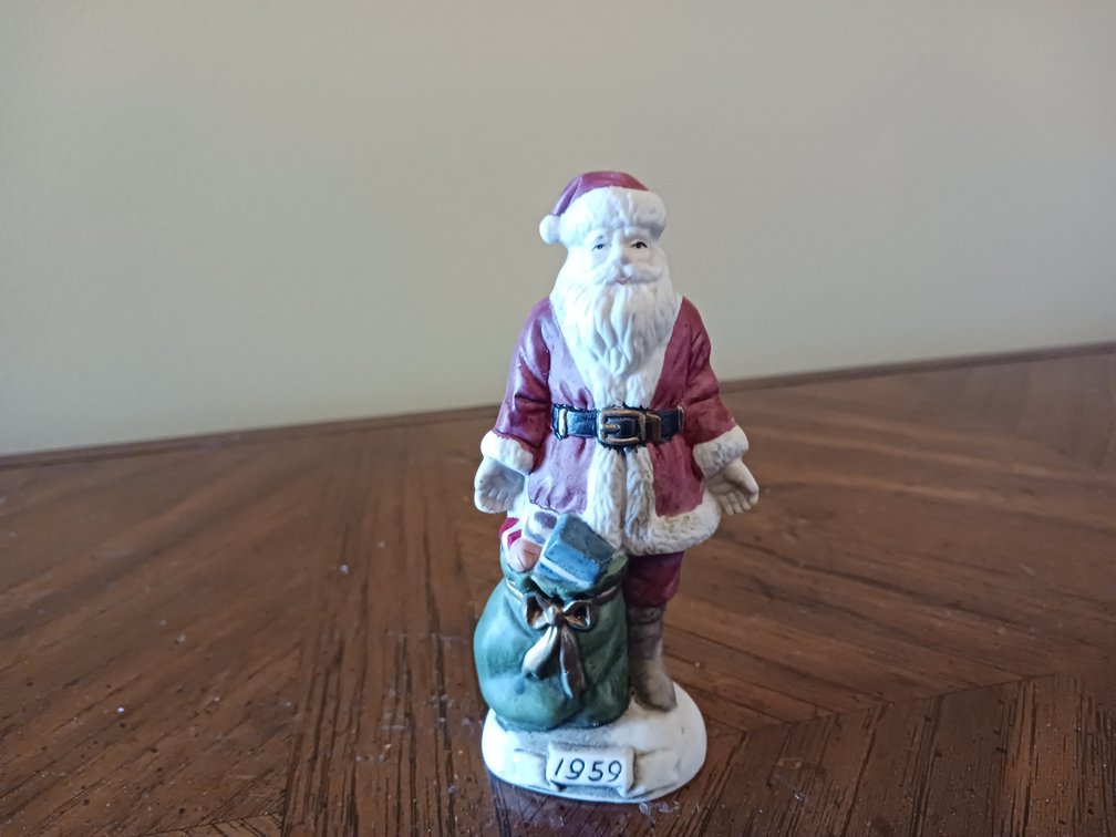Santa 1959 Ceramic Figurine